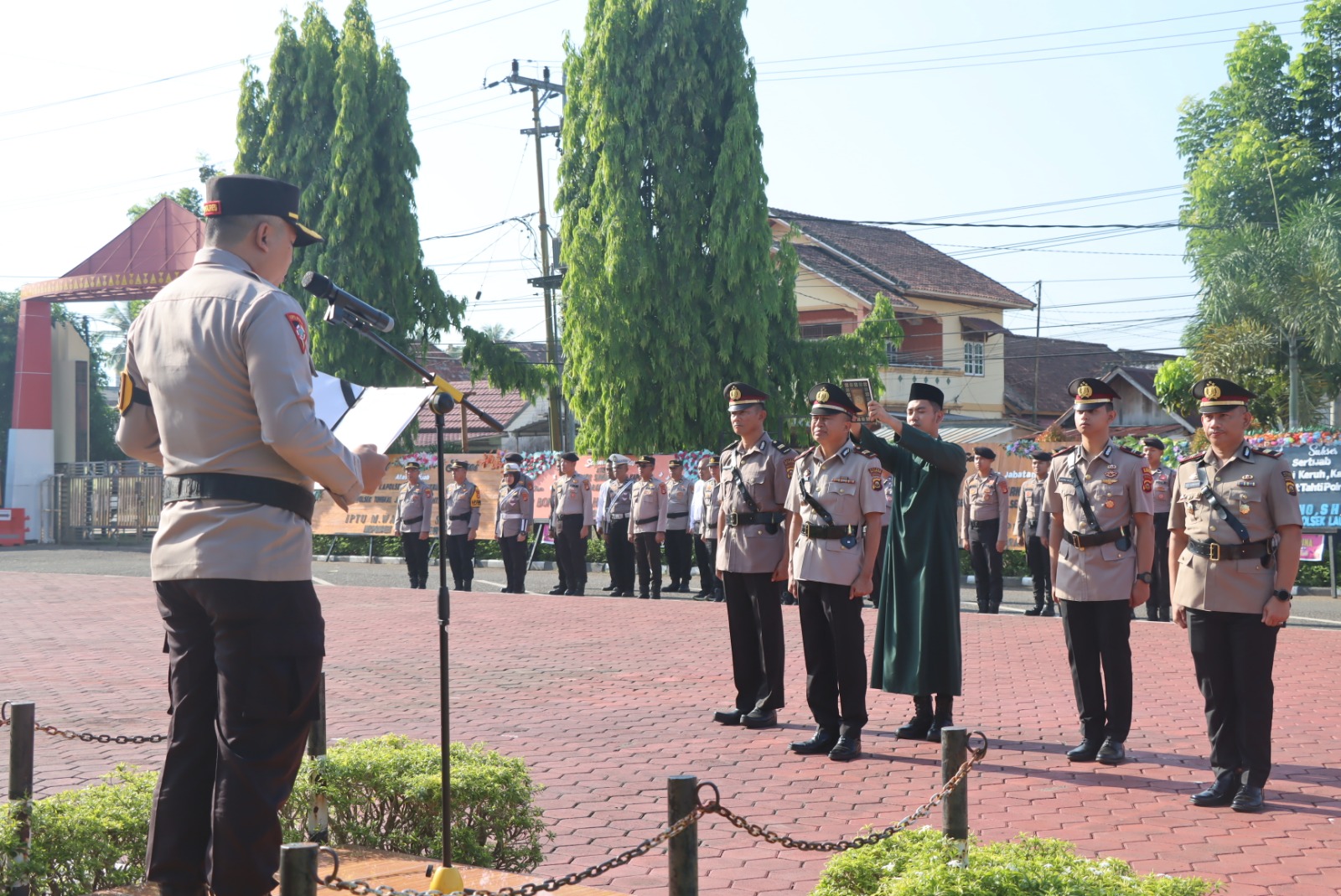 Iptu Dedi Kurniawan Jabat Kapolsek Sungai Keruh