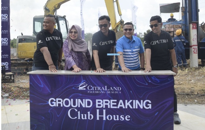 CitraLand Palembang Groundbreaking Club House Baru, Siap Jadi Ikon Gaya Hidup Modern