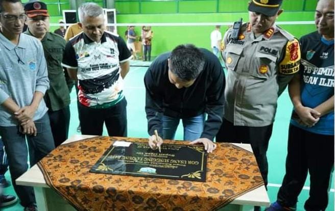 Menggali Potensi Atlet Unggul, GOR Usang Sungging Resmi Diresmikan Bupati Panca