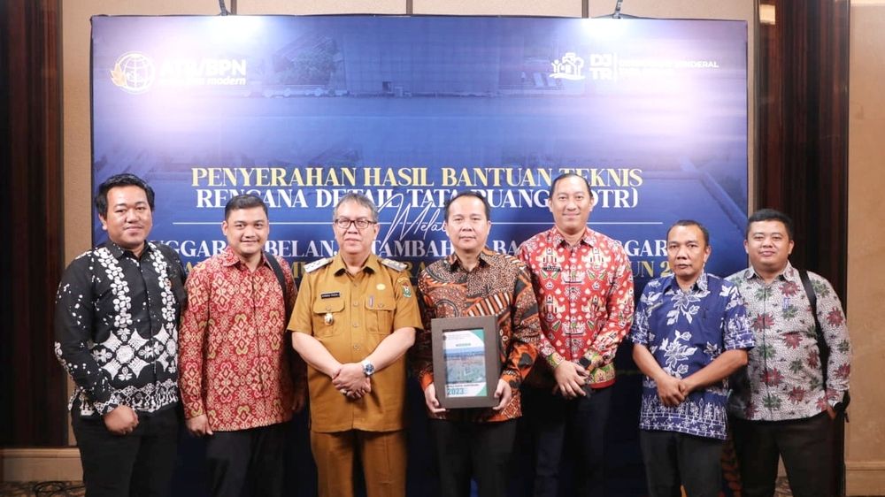 Muara Enim Terima Bantuan Teknis RDTR dari Kementerian ATR/BPN