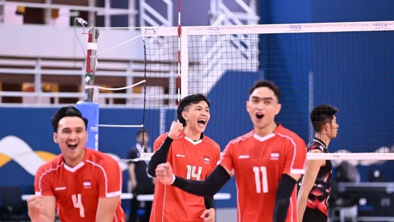 SEA V League 2025: Indonesia Bungkam Kamboja 3-0