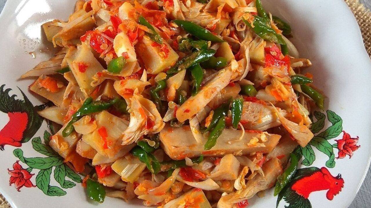 Tumis Nangka Muda Pedas, Sajian Tradisional yang Kembali Naik Daun di Tengah Tren Kuliner Pedas