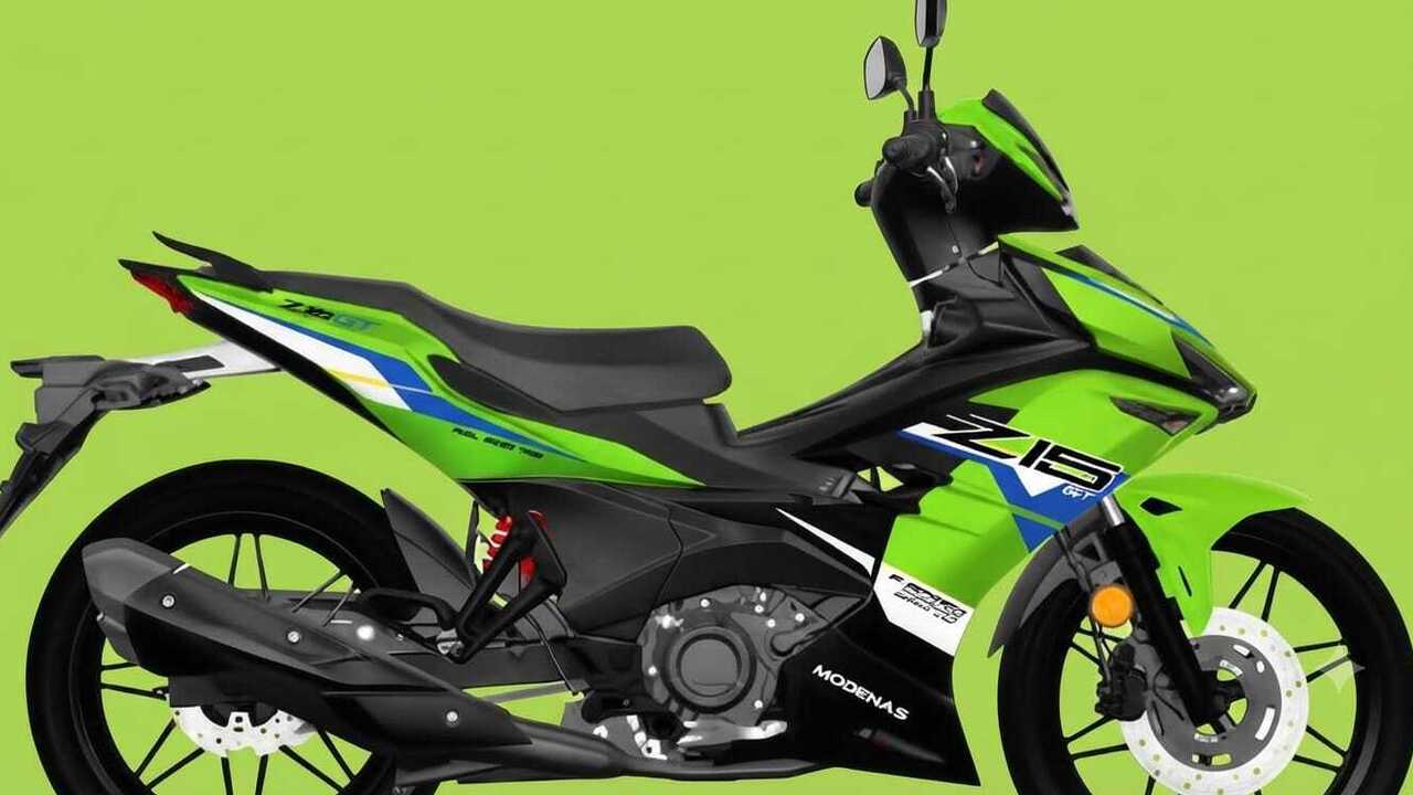 MX King Wajib Waspada, Modenas Z15GT Tampil Garang dengan DNA Kawasaki. 