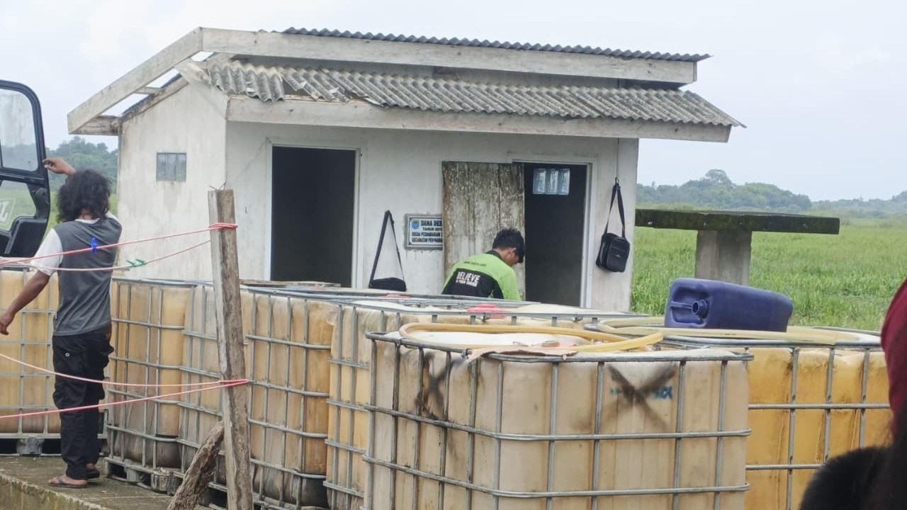 Buntut Viral Solar Di SD Belanti OKI, Pemilik Resmi Di Laporkan Ke Polda Sumsel