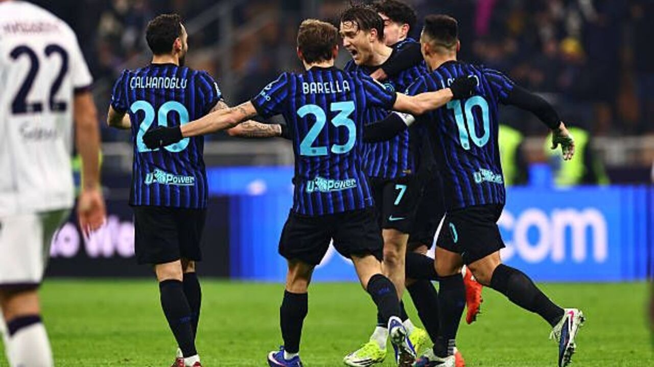 Hasil Inter vs Bologna: Milan Kembali ke Puncak Serie A Usai Tumbangkan Bologna 3-1.