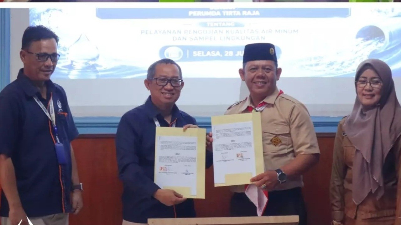 Tirta Raja Gandeng Dinas Kesehatan, Pastikan Kualitas Air Minum Aman