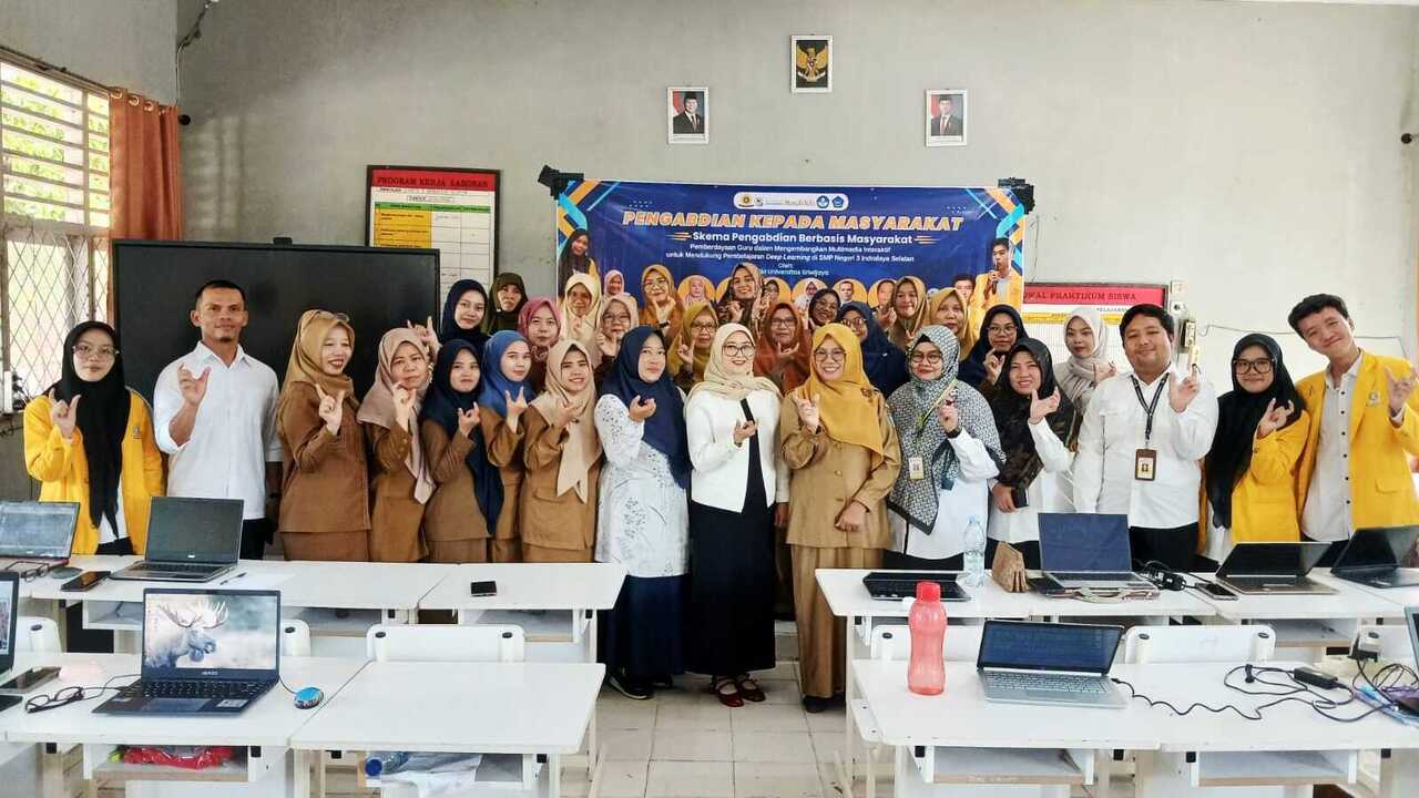 Unsri Berdayakan Guru melalui Pengembangan Multimedia Interaktif