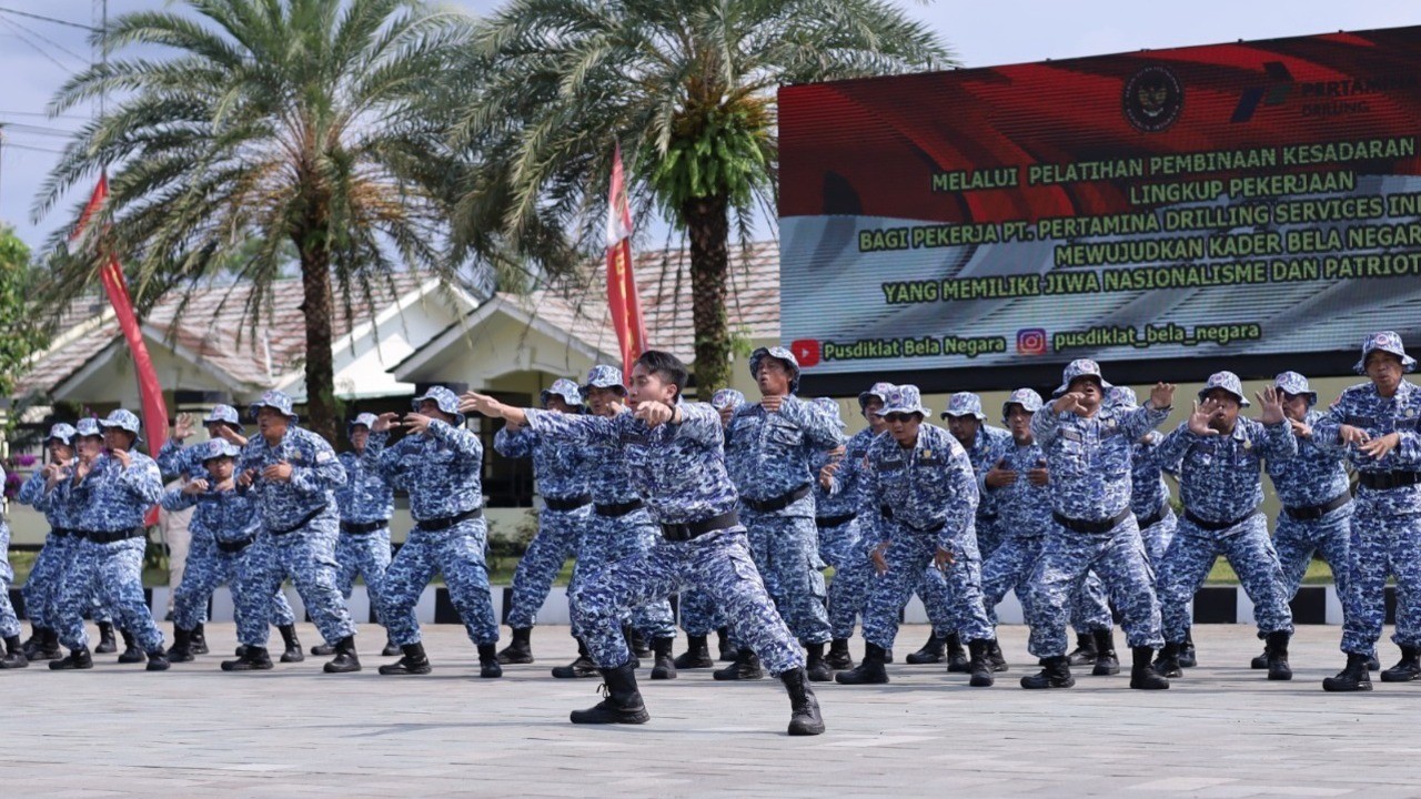 Pertamina Drilling Tanamkan Nilai Bela Negara dan HSSE Lewat Pelatihan Kepemimpinan di Rumpin