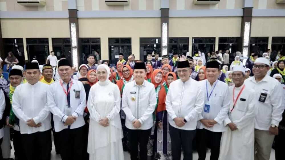 PJ Gubernur Sumsel, Resmi Melepas Jemaah Calon Haji Pertama 
