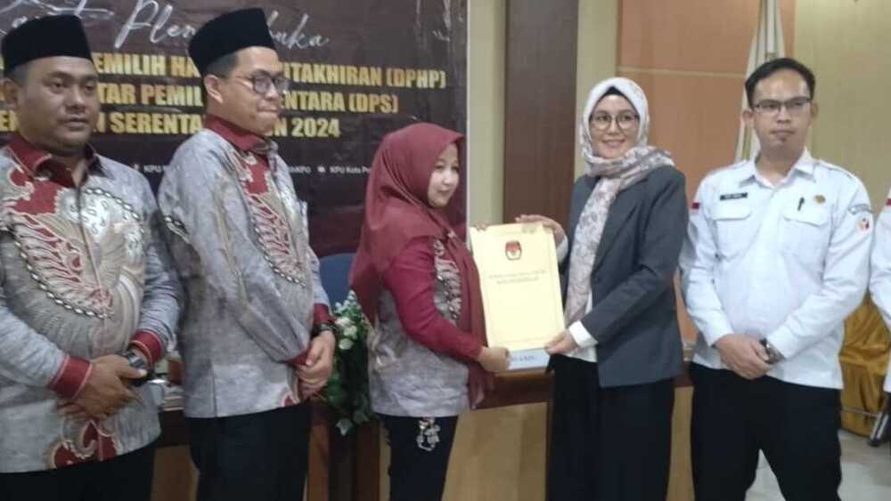 KPU Prabumulih Tetapkan DPS Pilkada 2024, Ini Jumlahnya