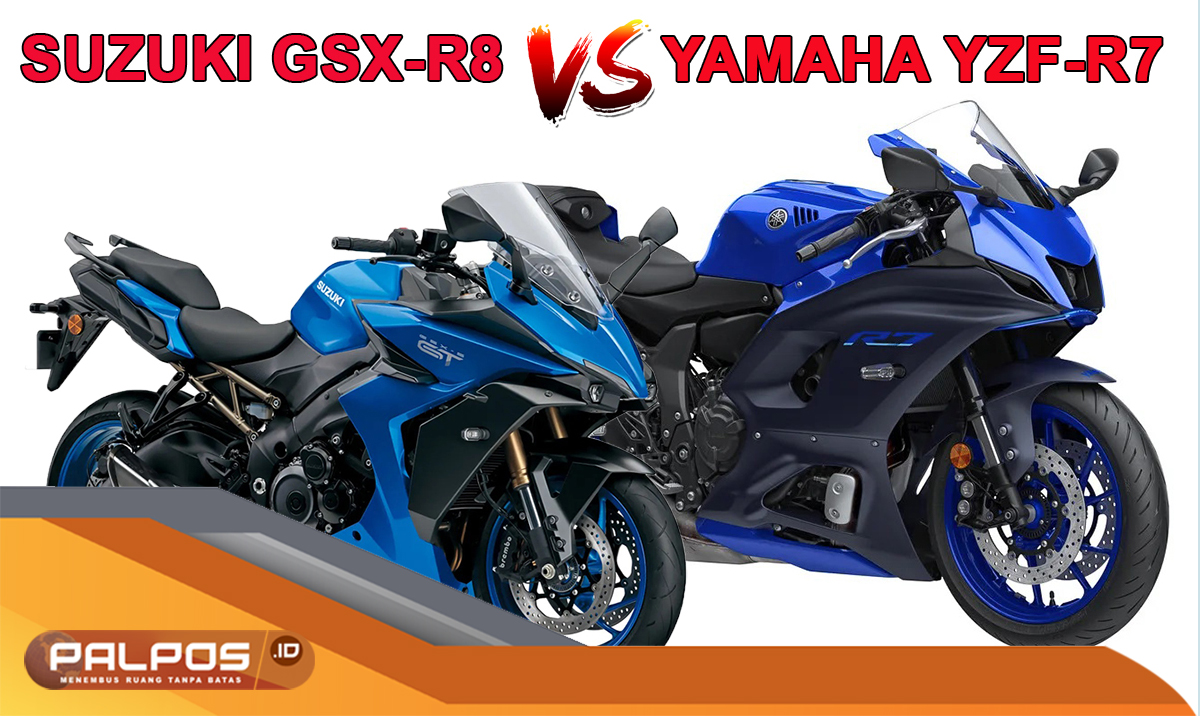 Duel Suzuki GSX-8R 2024 Vs Yamaha R7 : Pertarungan Hebat di Pasar Motor Sport, Siapa yang Akan Menang ?