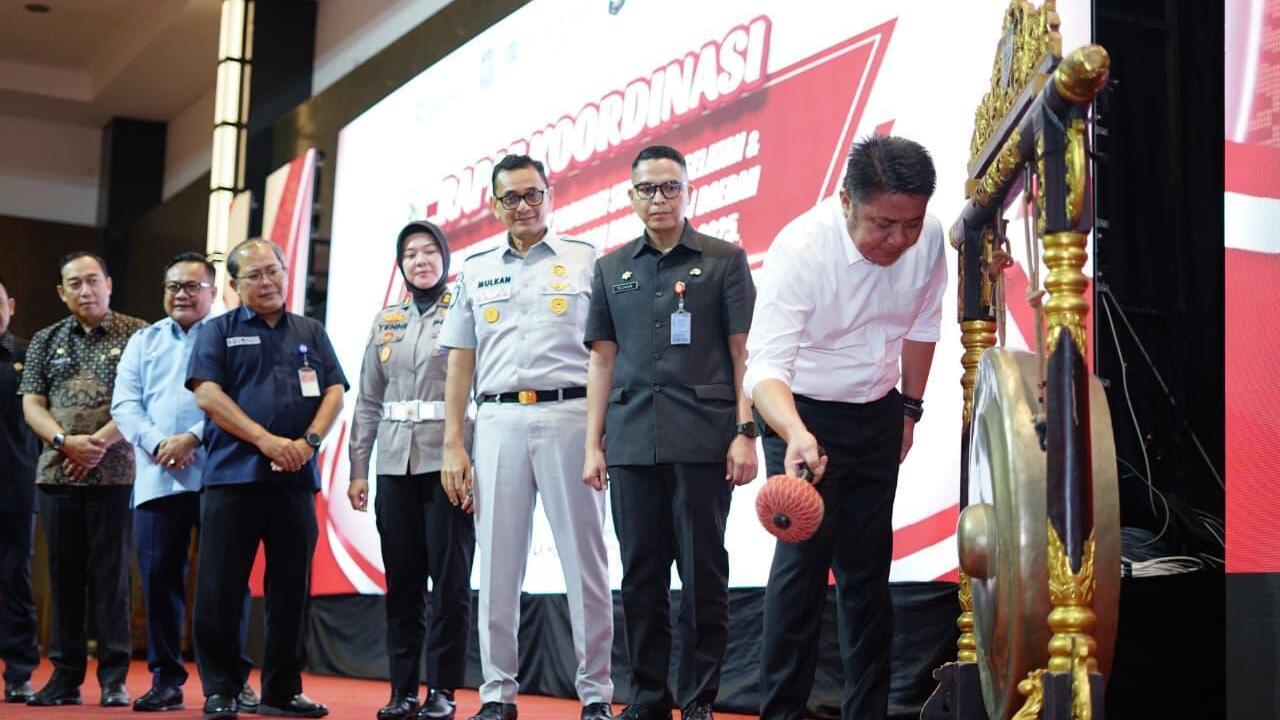 Rapat Samsat dan P2DD, Gubernur Sumsel Tegaskan Pajak Bukan Sekadar Target Angka