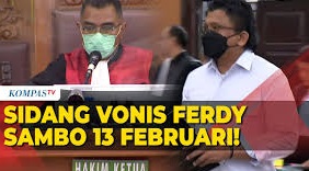 Banding Ditolak, Ferdy Sambo Tetap Divonis Hukuman Mati, Ini Kata Hakim Ketua...
