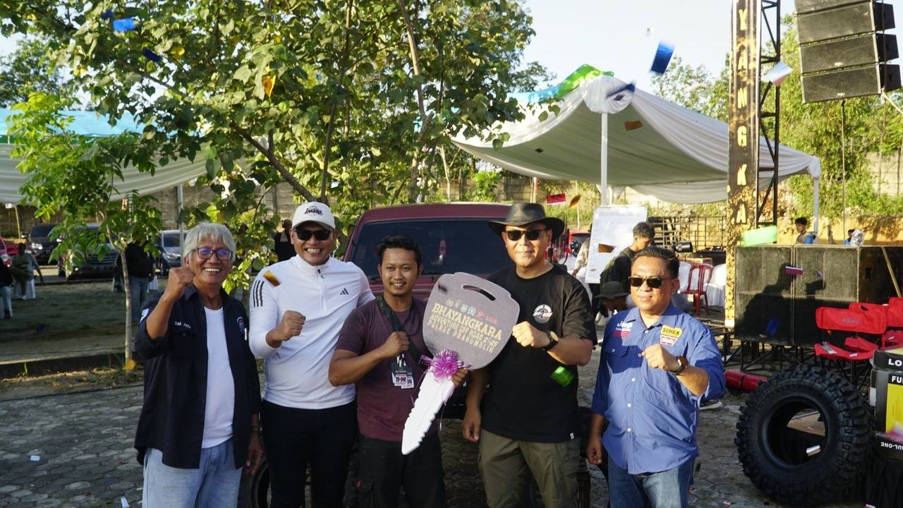 Team Baret Lampung Juara di Bhayangkara Adventure Offroad 2025 Polres Prabumulih, Bawa Pulang Suzuki Katana
