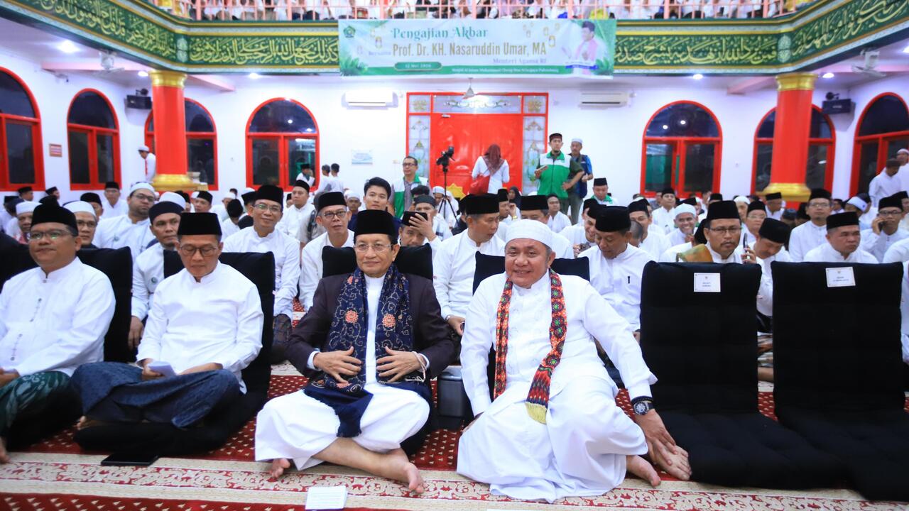 Di Hadapan Menteri Agama, Herman Deru Paparkan Program Keagamaan Sumsel dan 5.000 Rumah Tahfiz