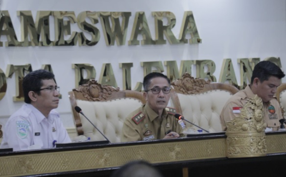 Udara Palembang Tidak Sehat, Sekda Palembang Ratu Dewa Keluarkan 5 Instruksi..