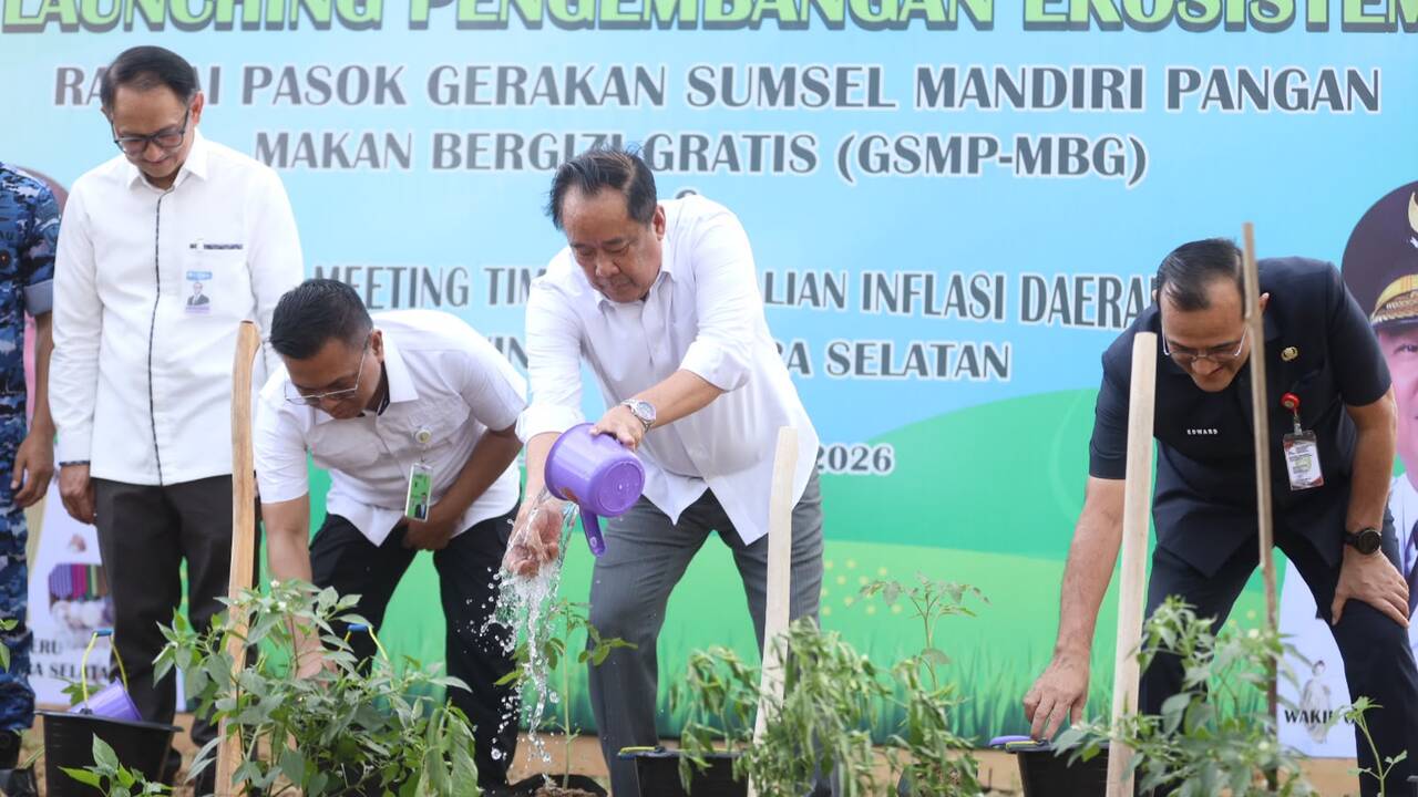 Wagub Cik Ujang Luncurkan Ekosistem GSMP-MBG.