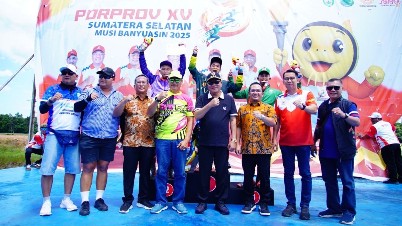 Raih 179 Medali Emas, Muba Juara Umum Porprov Sumsel XV Tahun 2025