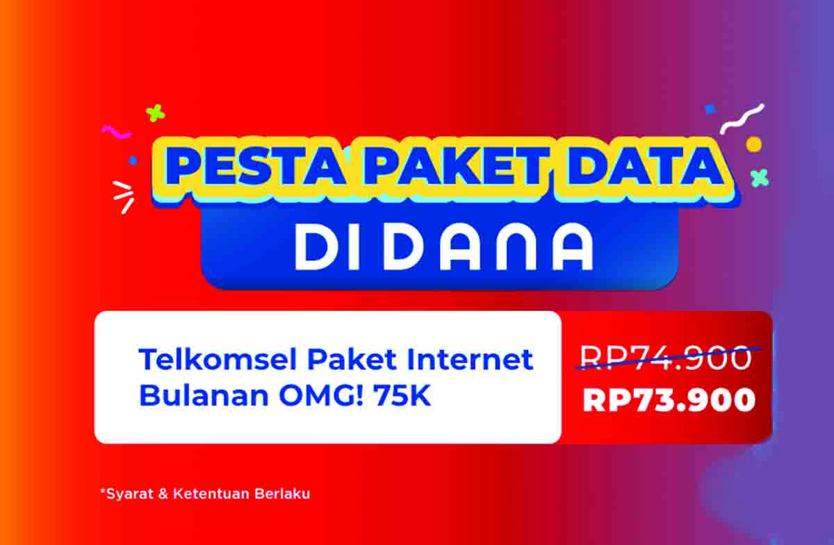 Tak Percaya? Ini Rahasia Mendapatkan Paket Data Telkomsel Murah di DANA!