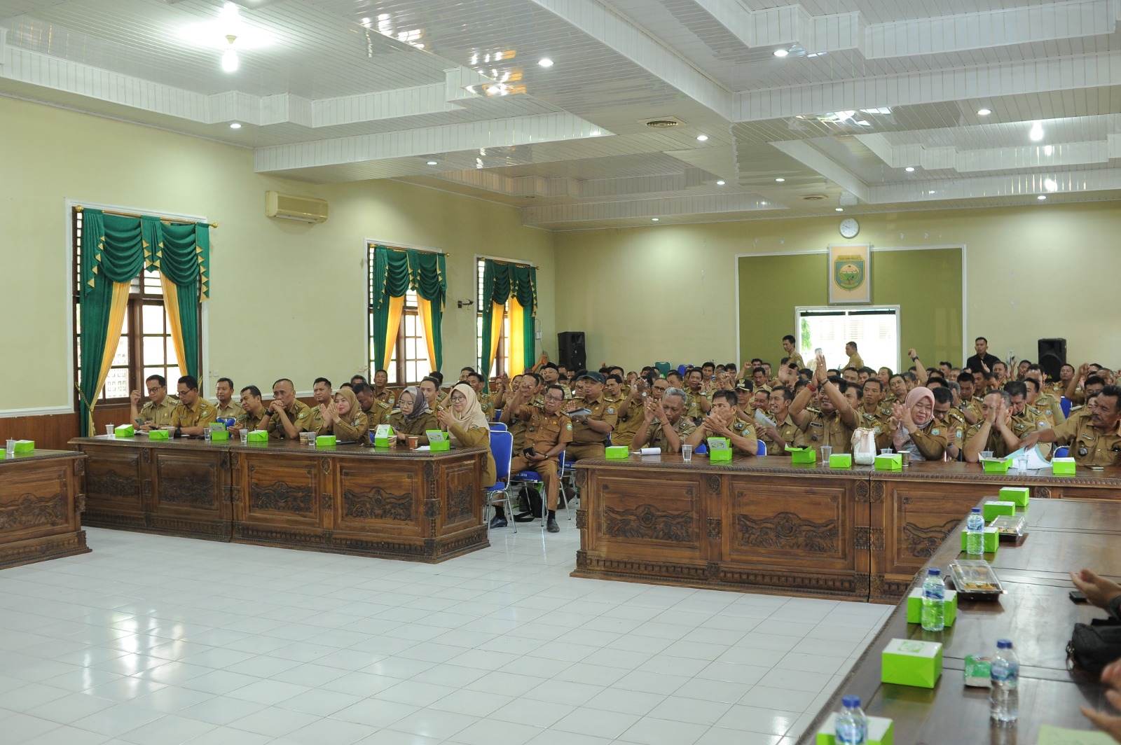 Ratusan Kades Ikuti Pembinaan Agar Tidak Korupsi