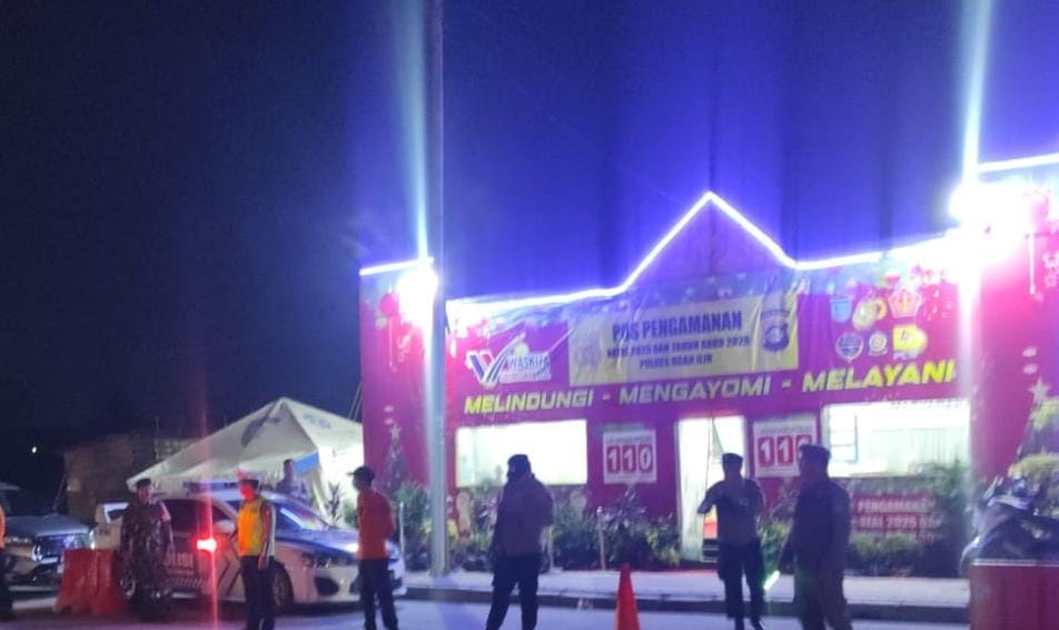 Kapospam Keramasan Tekankan Patroli Intensif Selama Operasi Lilin Musi 2025