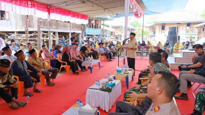 Sinergi dengan TNI Polri, Pemkab Muba Bangun Daerah Pelosok