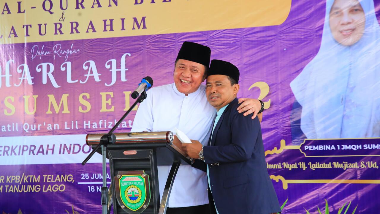 Gubernur Herman Deru Tegaskan Komitmen Penguatan Pendidikan Al-Qur’an di Harlah ke-2 JMQH Sumsel