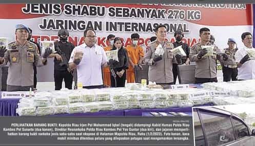 Miris! 2 Pelajar Terlibat Kurir 276 Kilogram Sabu, Ternyata Dikendalikan Bandar Besar di Malaysia...