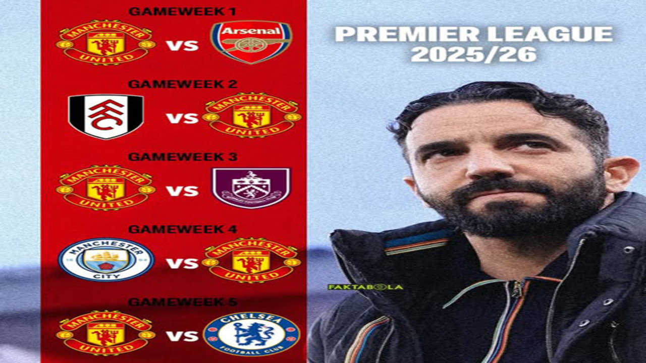 Big Match Premier League! MU vs Arsenal Jadi Laga Pekan Pembuka Musim 2025/2026