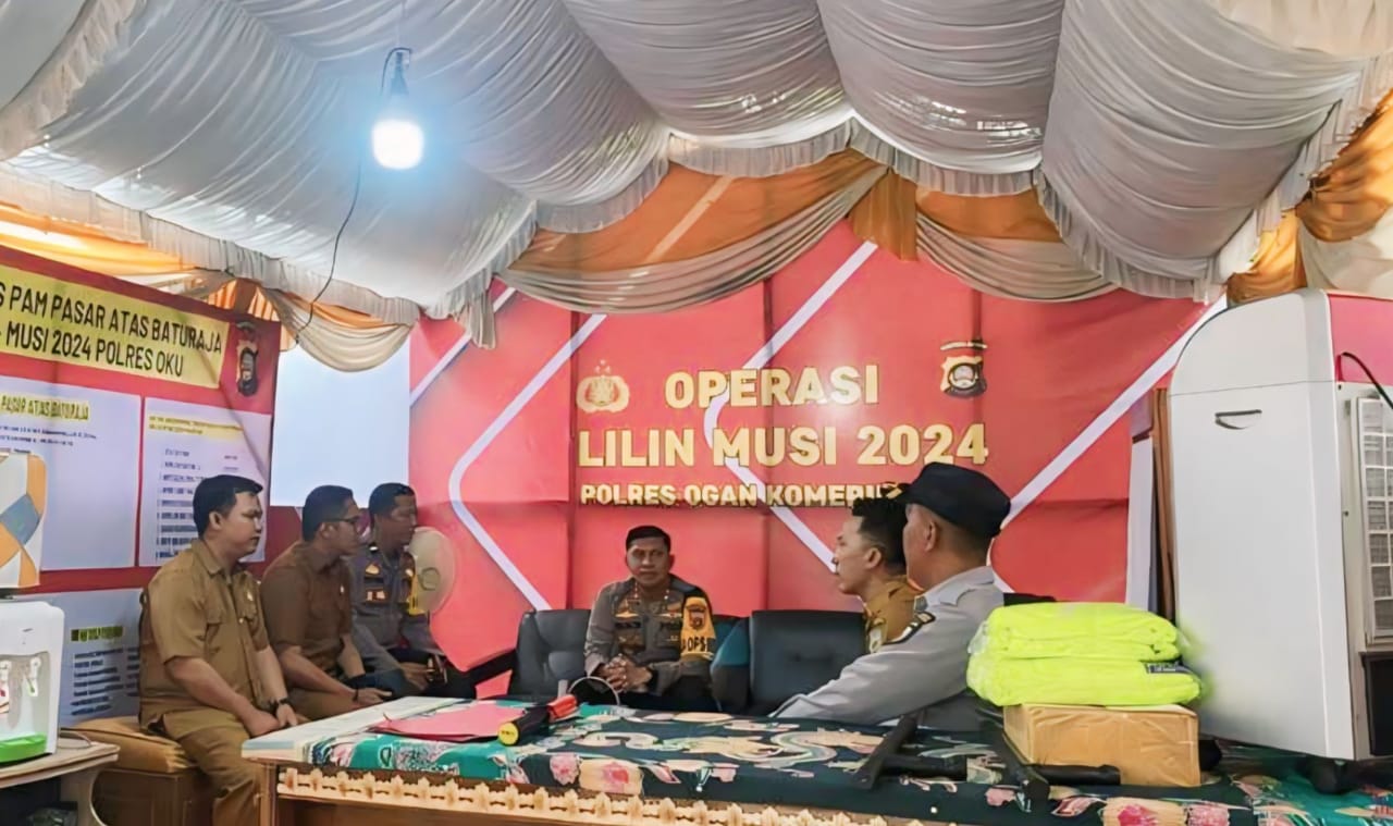 Polres OKU Siapkan Rest Area Untuk Pemudik