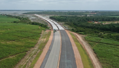 Jalan Tol  Palembang-Prabumulih Hampir Rampung, Jarak Tempuh Lebih Cepat Bisa Cuma 1 Jam