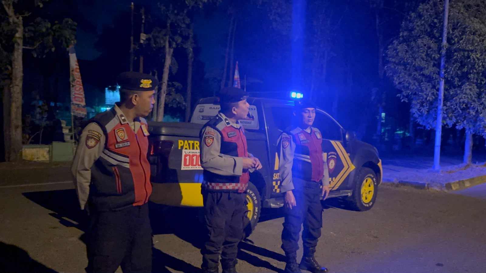 Polres Muara Enim Intensif Cegah Kejahatan Malam Hari