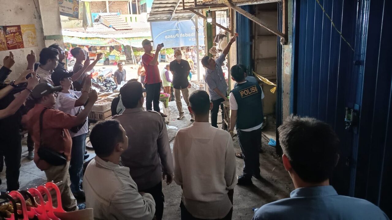 Kasus 6 Kios Pasar Pucok OKU Dipolice Line, Polisi Turun Lagi Olah TKP