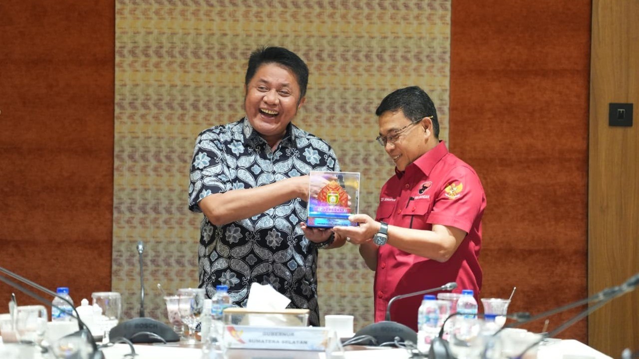 Herman Deru Terima Audiensi PDIP Sumsel, Perkuat Kolaborasi untuk Pembangunan Daerah