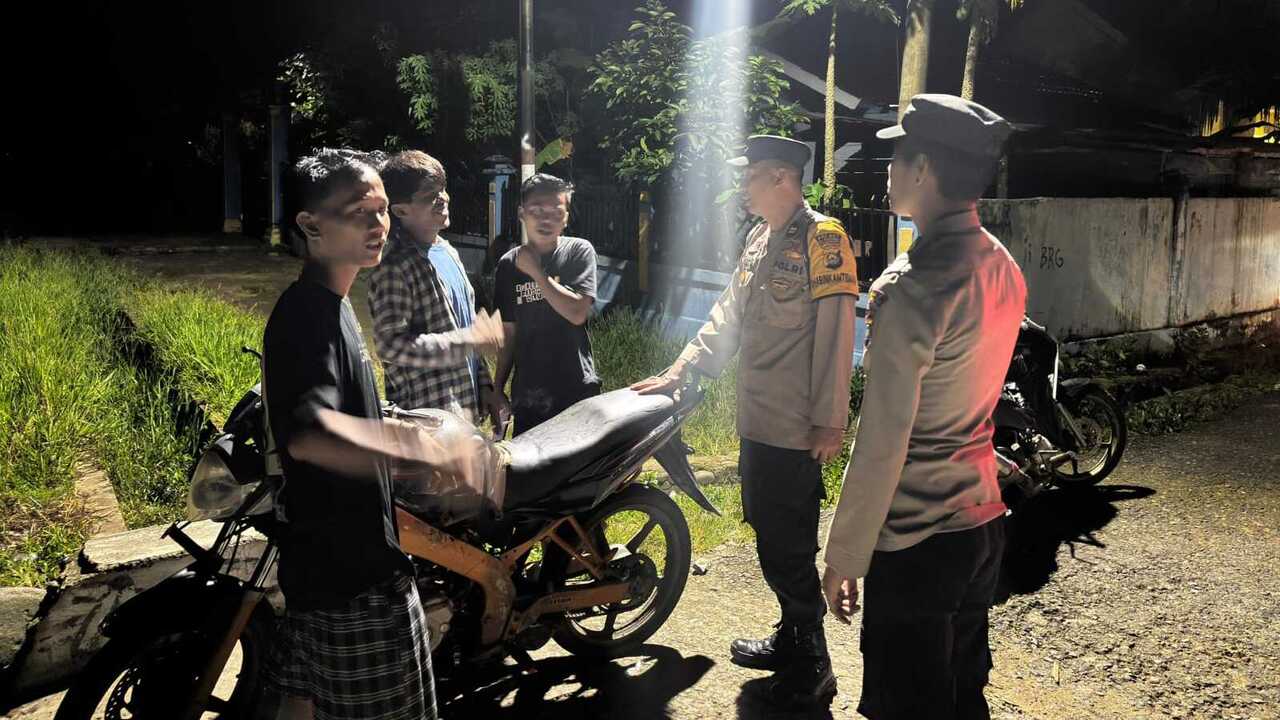Antisipasi 3C, Polsek Lubai Edukasi Remaja Nongkrong