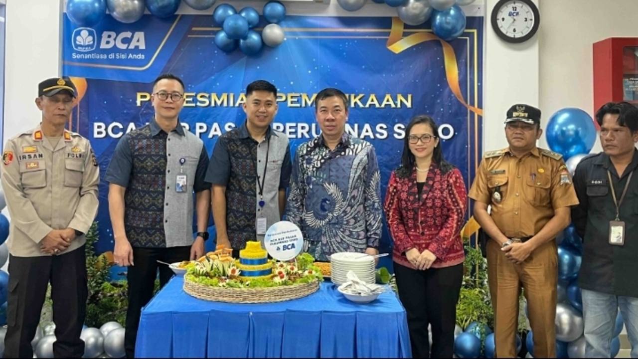Semakin Dekat dengan Nasabah di Kota Palembang,BCA Resmikan Gedung Baru dan Tingkatkan Status KCP Pasar Perumn