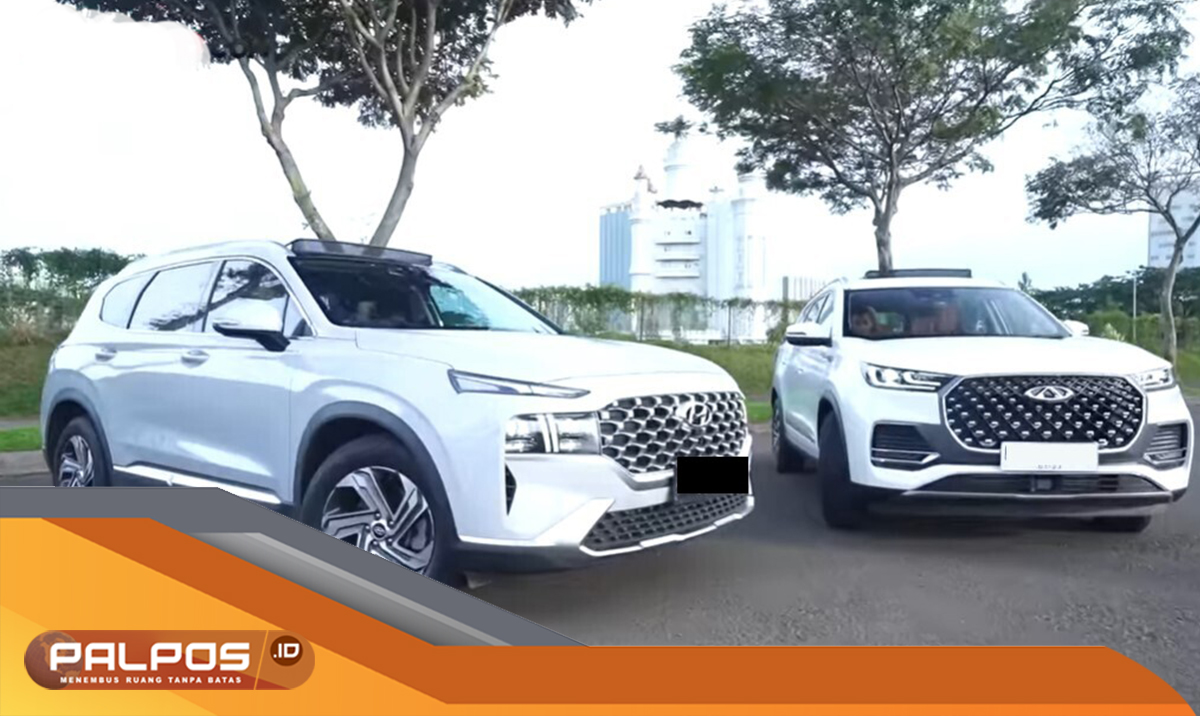 Pilih Chery Tiggo 8 Pro atau Hyundai Santa Fe : Berikut Perbandingan Mesin, Fitur, dan Kesan Berkendara !