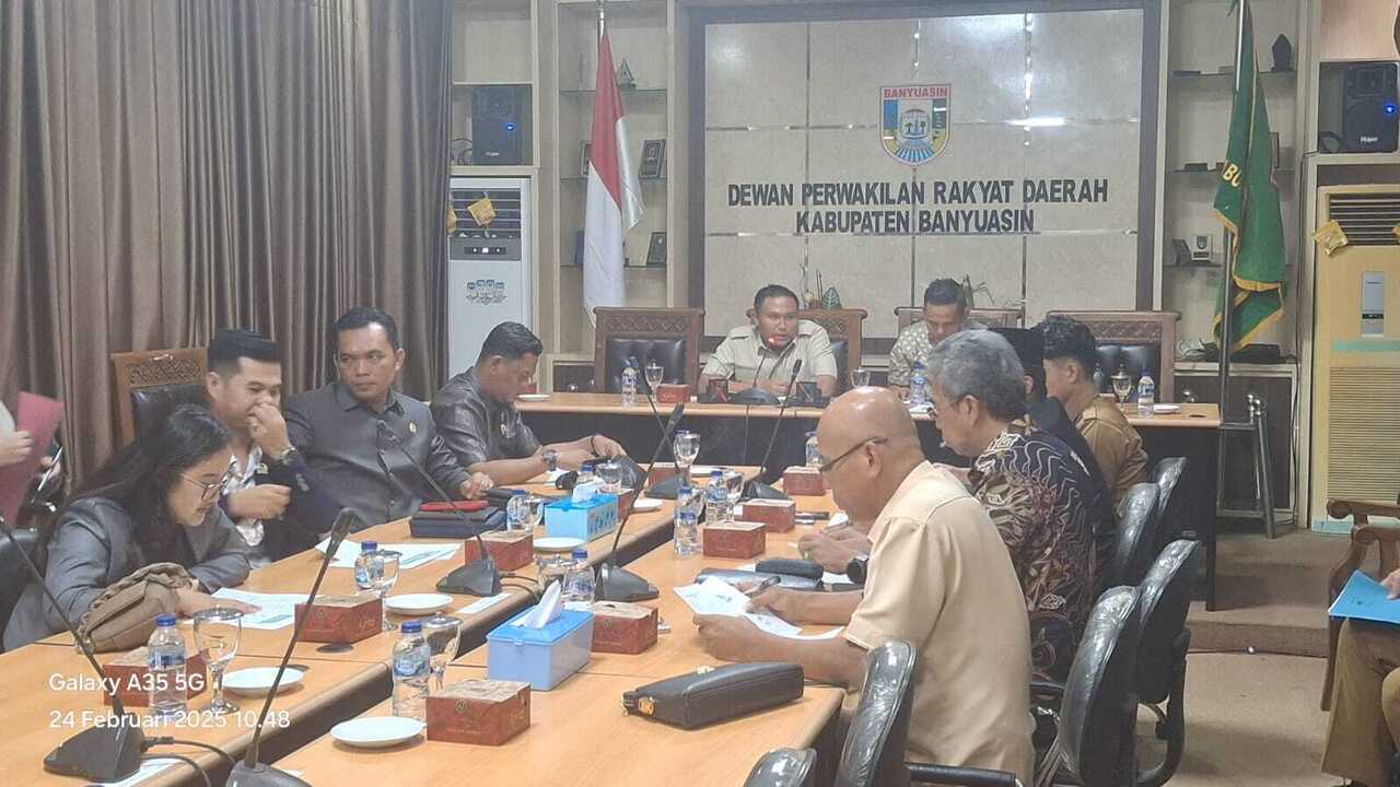 Banmus DPRD Banyuasin Gelar Rapat Penyusunan Renja Maret 2025