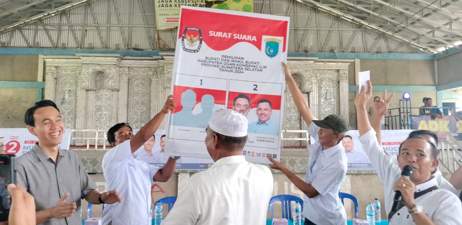 Pilkada OKI 2024: Koalisi Parpol Pendukung Muchendi-Supriyanto Selaras dengan Koalisi Prabowo-Gibran