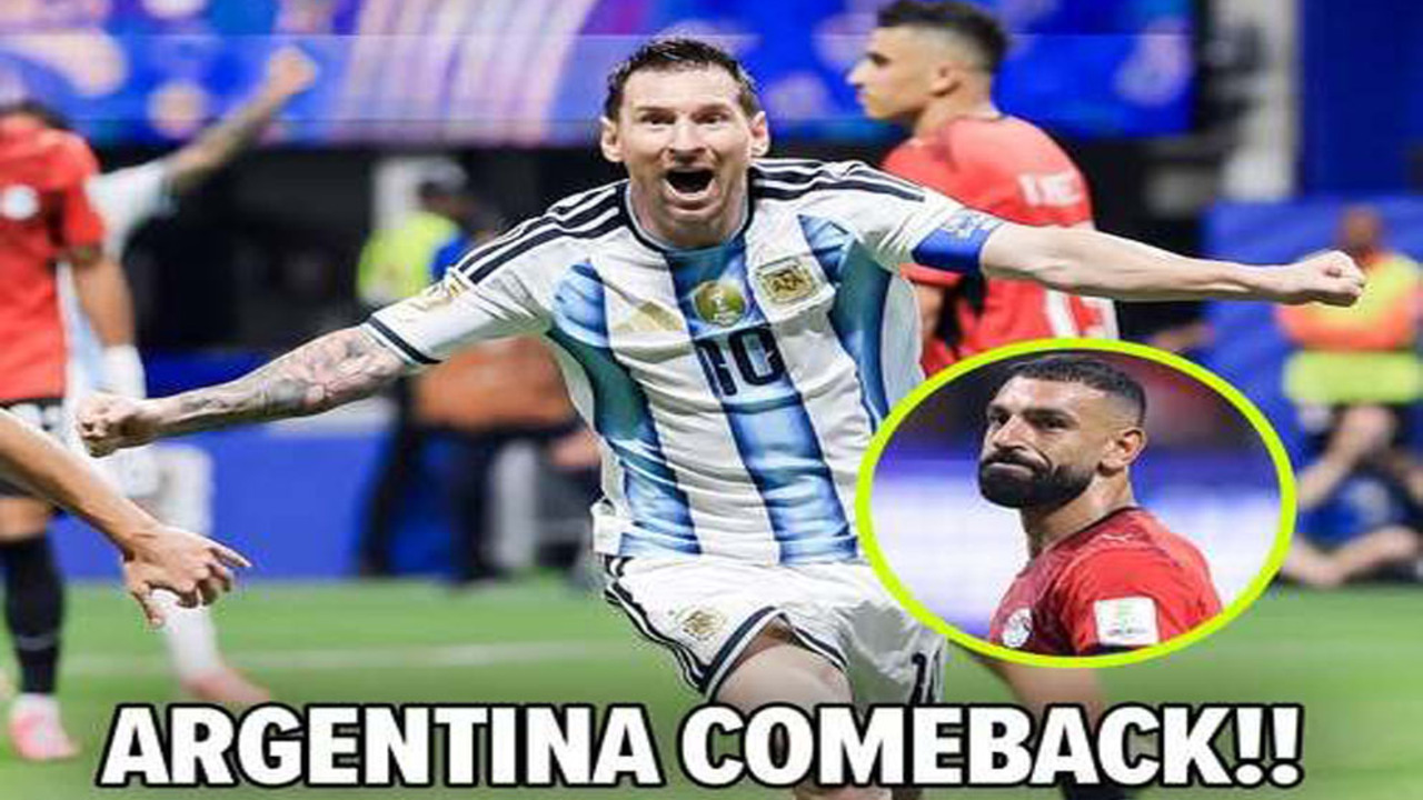 Piala Dunia 2026: Argentina Melaju ke 8 Besar, Balikkan Skor 3-2 atas Mesir.