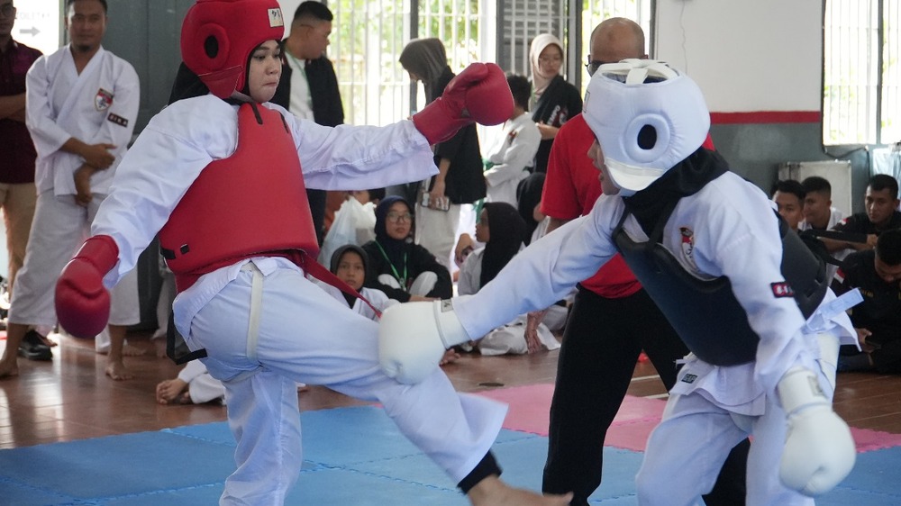  Piala Kakanwil Kemenkumham Sumsel dalam Kejuaran Daerah Federasi Kempo Indonesia Sukses Digelar