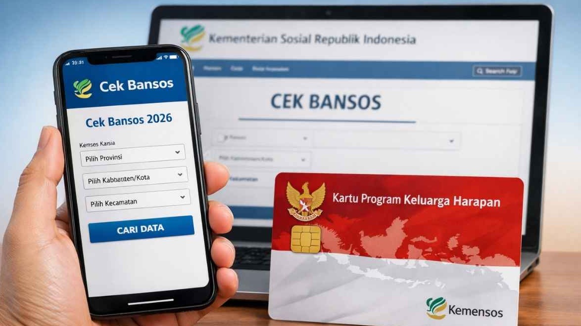 Bansos 2026: Daftar Bansos Online Resmi dari Kemensos, Syarat dan Langkah Pengajuannya