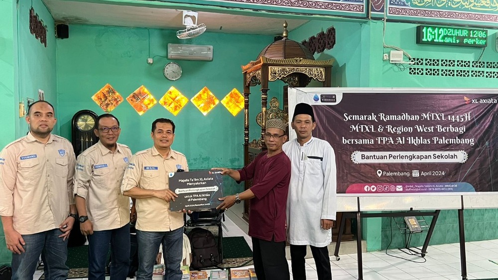 Program “Semarak Ramadan” Karyawan XL Axiata:  Belanja Bareng dan Santuni Anak Yatim