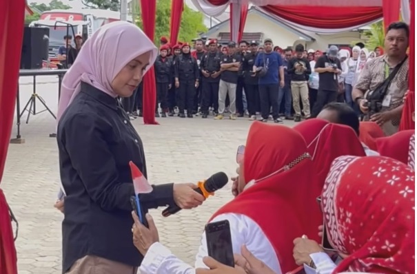 Siti Atikoh Temui Ribuan Kader Posyandu di Palembang, Ingin Tingkatkan Pelayanan Posyandu