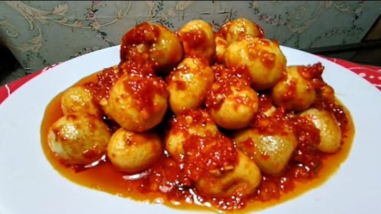 Sambal Balado Telur Puyuh, Cita Rasa Minang yang Menyatu di Setiap Gigitan