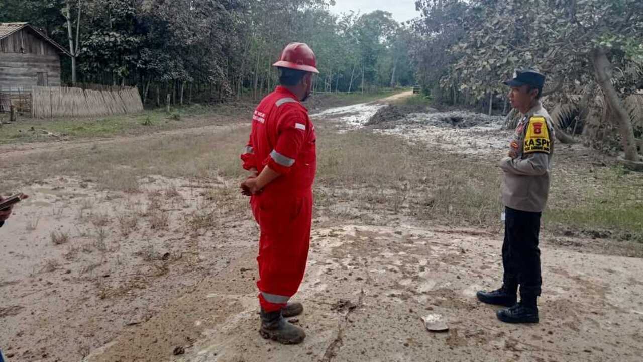 Pipa Gas Milik Pertamina Bocor