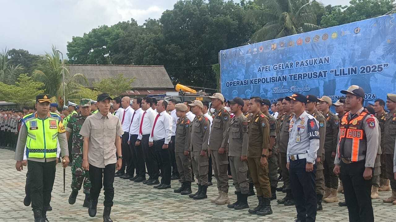 Sebanyak 130 Personil Gabungan di OKI Siap Antisipasi Potensi Kerawanan Selama Nataru 2025
