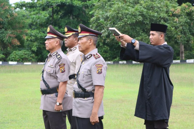 Dua Jabatan di Polres OKU Kembali Berganti