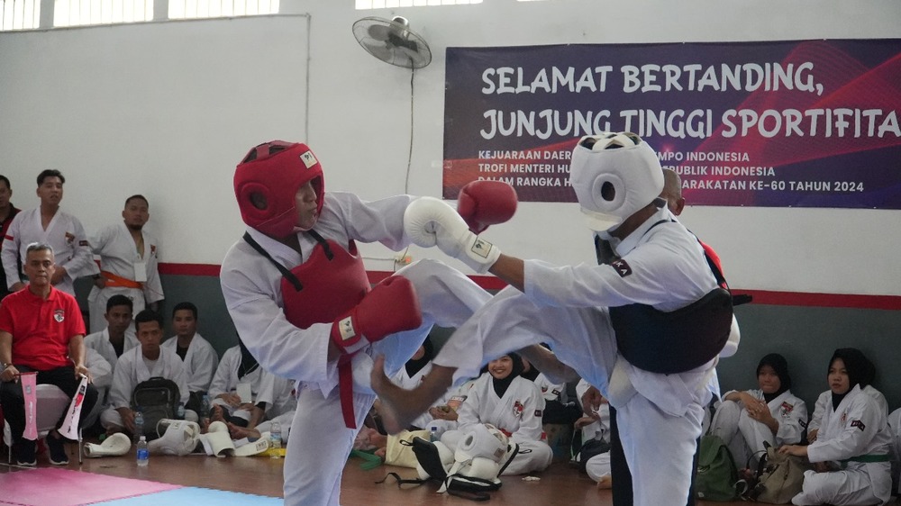 Delapan Atlet Kemenkumham Sumsel Siap Berlaga pada Kejurnas Kempo 2024