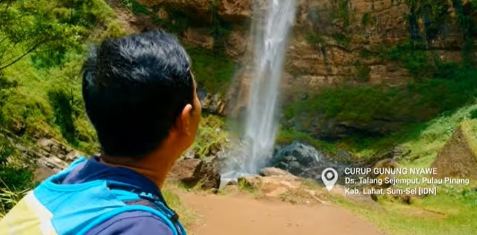 Mengapa Air Terjun Gunung Nyawe Di Sumatera Selatan Disebut Penyambung